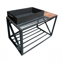 Мангал "Kalle" с жаровней и столом Мангал "Kalle" с жаровней и столом